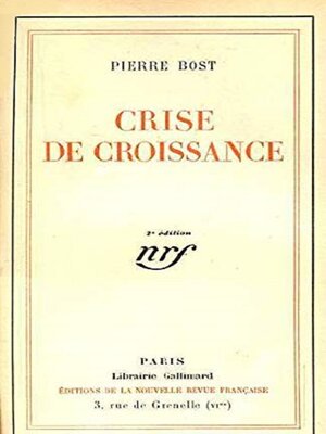 cover image of Crise de croissance